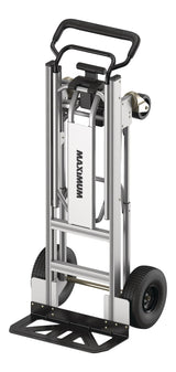 MAXIMUM 3-in-1 Hybrid Aluminum Hand Truck & Cart, 800 lb & 1000 lb Load Capacity, No Assembly Required