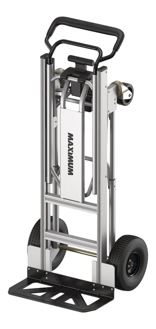 MAXIMUM 3-in-1 Hybrid Aluminum Hand Truck & Cart, 800 lb & 1000 lb Load Capacity, No Assembly Required