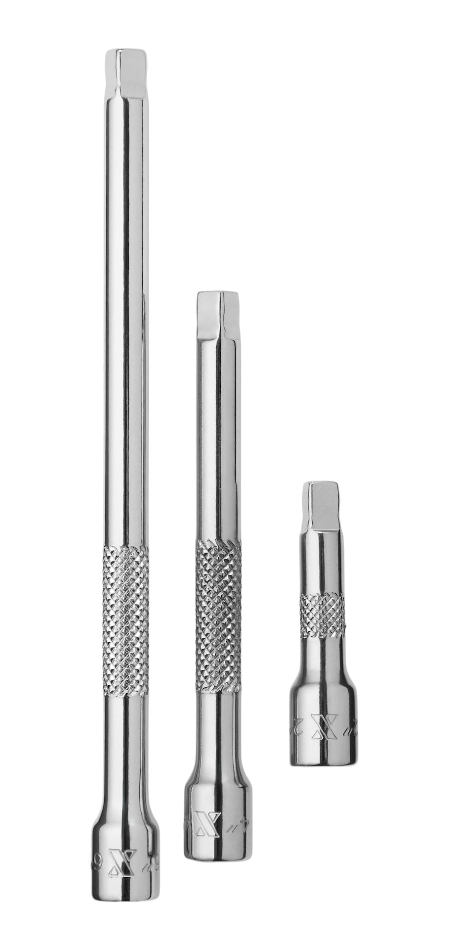 MAXIMUM 3 Piece 1/4" Drive Wobble Extension Bar Set