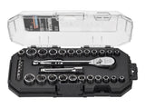 MAXIMUM 31 Piece 1/4" Drive Metric Socket Set image 4