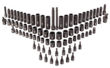 MAXIMUM 3/8-in & 1/2-in Drive Professional Grade Impact Socket Set, 83-pc, CRMO image 7