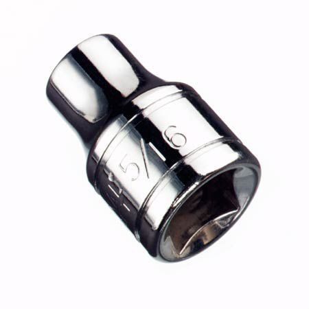 MAXIMUM 3/8-in Drive Assorted Sizes Regular Socket, 6-Point, Nickel-Chrome Plating