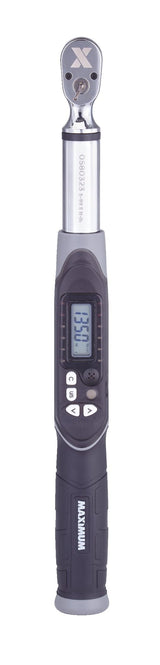 MAXIMUM 3/8-in Drive Digital Torque Wrench, 5-99.5 ft-lbs