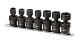 MAXIMUM 3/8-in Drive Swivel Impact Socket Set, 7-pc, SAE, CRMO image 3