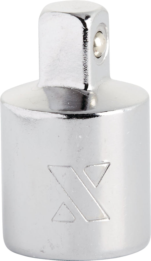 MAXIMUM 3/8-in to 1/4-in Drive Socket Adapter, Nickel-Chrome Plating
