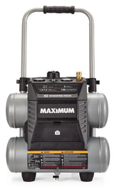 MAXIMUM 4.5-Gallon Quiet Air Compressor, 150 PSI, 1.3 HP image 2