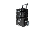 MAXIMUM Brix Modular Portable Toolbox/Tool Storage System with Wheels, IP65, 23-in x 19-in x 33-in, 3-pc