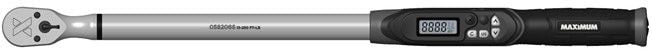 MAXIMUM Digital Angle Torque Wrench, 1/2-in