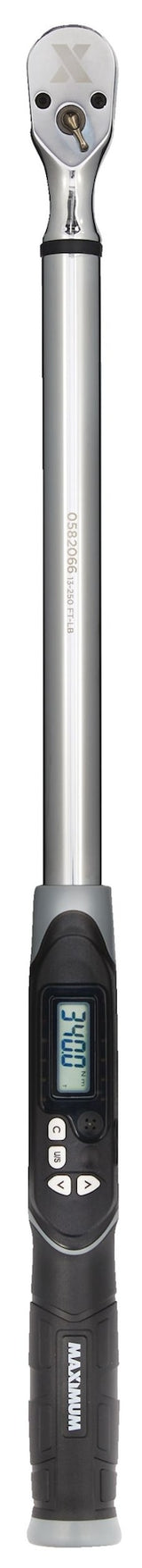 MAXIMUM Digital Angle Torque Wrench, 1/2-in image 4