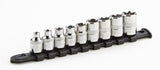 MAXIMUM E-Torx Bit Socket Set, Chrome-Plated, 9-pc image 2