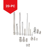 MAXIMUM Extension Tool & Socket Accessory Set, 20-pc image 3
