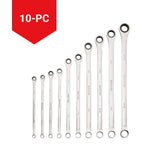 MAXIMUM Extra-Long Double Box-End Ratcheting Wrench Set, SAE, 10-pk image 3