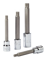 MAXIMUM Extra Long Shank Triple Square Bit Socket Set, 4-pc image 2