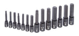 MAXIMUM Hex Impact Socket & Bit Socket Set, 14-pc, SAE/Metric image 3
