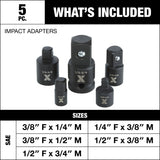 MAXIMUM Impact Adapter Set with Case, 5-pc image 6