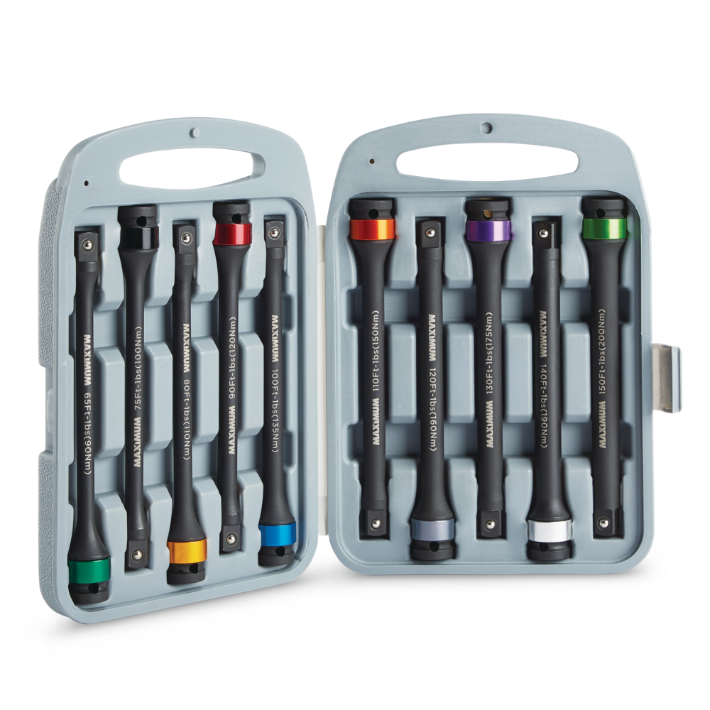 MAXIMUM Impact Torque Extension Sticks, 10-pc