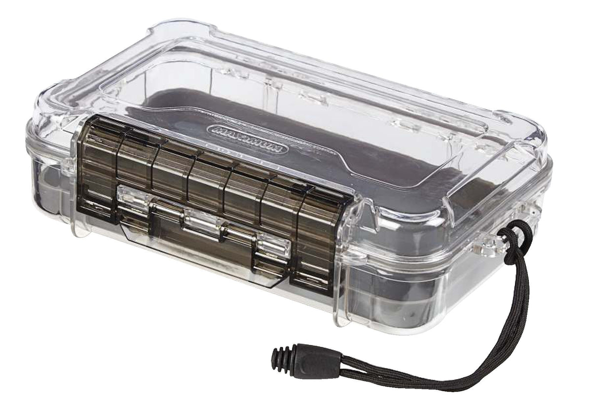 MAXIMUM IP68 Portable Plastic Water Resistant Case with Wrist Strap, Large