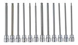 MAXIMUM Long-Arm Ball End Bit Socket Set, 3/8-in, 12-pc