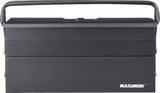 MAXIMUM Portable 5-Tray Cantilever Tool Box, Black, 21-in image 2