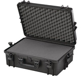 MAXIMUM Portable IP67 Waterproof Case/Tool Box with Foam Layers, Black, Large, 22-in image 2