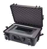 MAXIMUM Portable IP67 Waterproof Case/Tool Box with Foam Layers, Black, Large, 22-in image 7