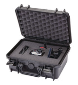 MAXIMUM Portable IP67 Waterproof Storage Case with Foam Layers, Small, Black image 4