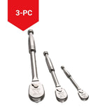 MAXIMUM Ratchet Set, 90-Tooth, 3-pc image 5