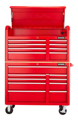 MAXIMUM Tool Storage Cabinet, Built-In Power Bar with USB, 9-Drawer, 47-in, Red image 6