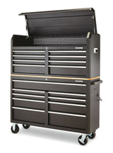 MAXIMUM Tool Storage Cabinet, Built-In Power Bar with USB, 9-Drawer, 56-in, Matte Black image 8