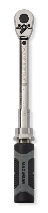 MAXIMUM Torque Wrench, 1/4-in Drive, 40-200 in-lb