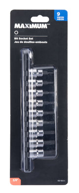 MAXIMUM Torx Bit Socket Set, Heat Treated, 9-pc image 2