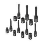 MAXIMUM Torx & E-Torx Impact Bit Socket Set, 14-pc, SAE/Metric image 3