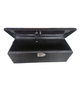 MAXIMUM Truck Chest Box with Portable Tool Box, Black, 35.5-in image 3