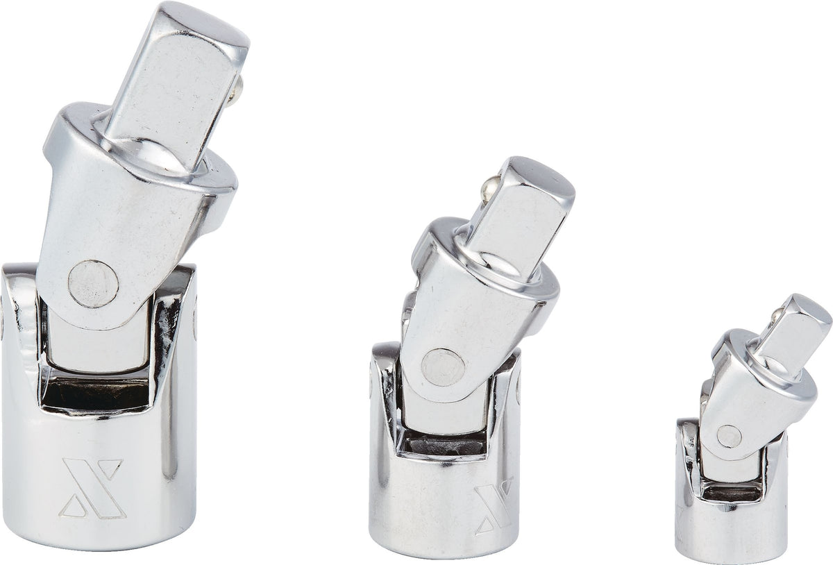 MAXIMUM U-Joint Socket Set, 3-pc, CRV