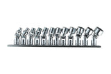 Maximum Universal Socket Set, 1/4-in, 12-pc