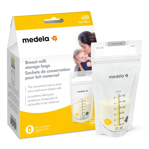 medela Breast Milk Storage Bags, 50-ct