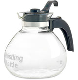 Medelco 1.4L Glass Whistling Stovetop Kettle, Dishwasher Safe image 3