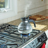Medelco 1.4L Glass Whistling Stovetop Kettle, Dishwasher Safe image 5