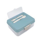 melii Two-Tiered Bento Food Storage Container, Sage Mint