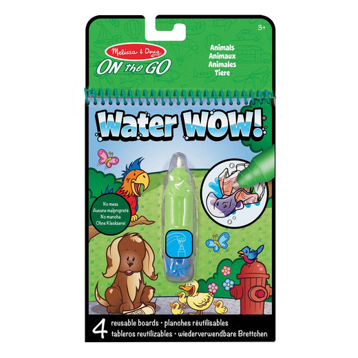 Melissa & Doug On the Go Water Wow! Reusable Water-Reveal Activity Pad - Animals