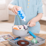 Melissa & Doug Salt and Serve Playset for Ages 3+, 19-pc image 4
