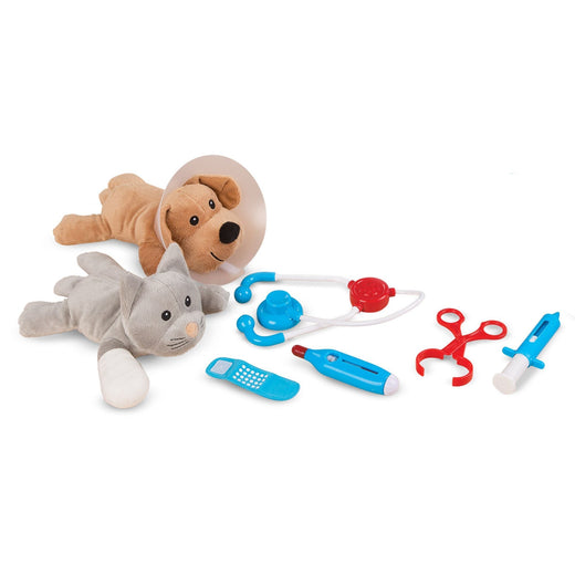 Melissa & Doug Veterinarian Playset for Ages 3+, 24-pc
