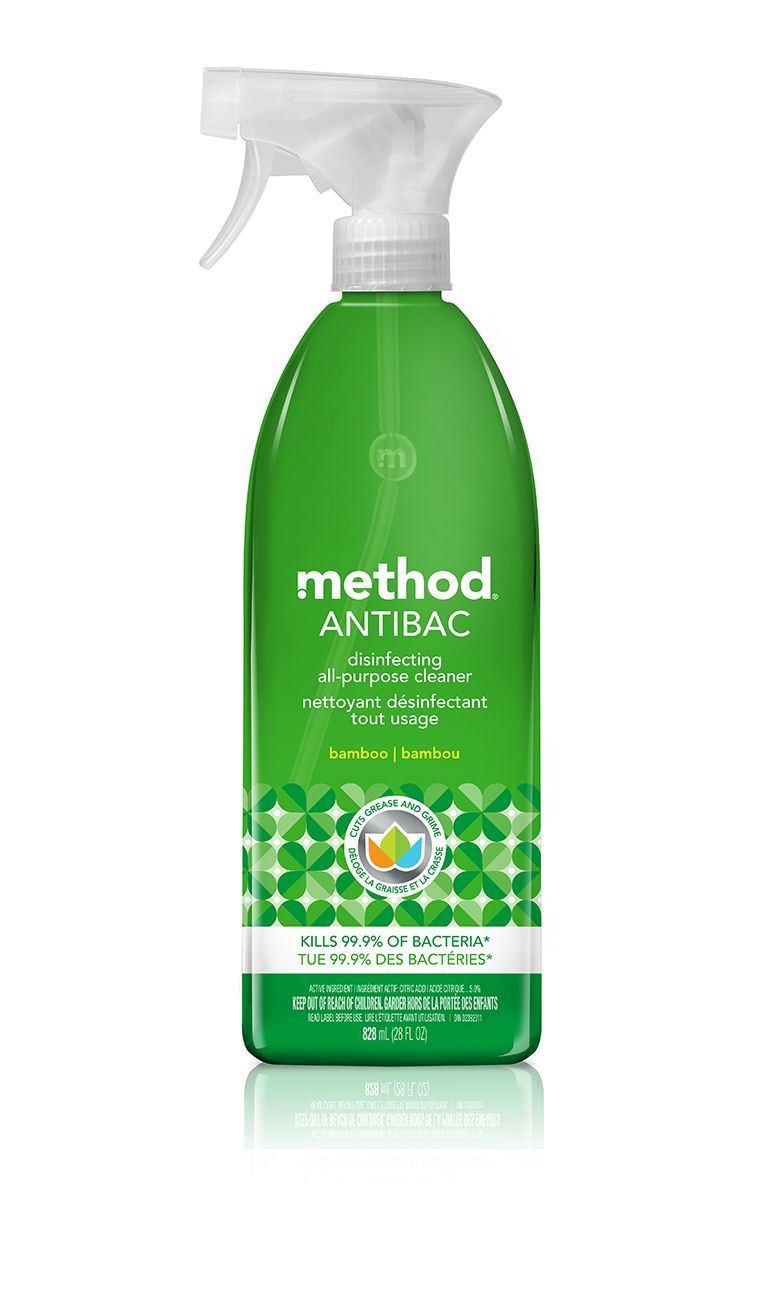 method Antibacterial Disinfecting All-purpose Cleaner, Bamboo, 828-mL