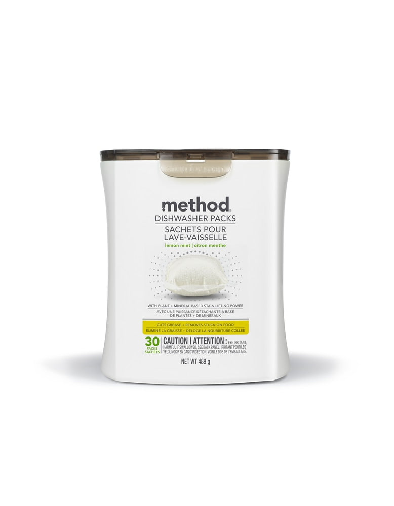 method Dishwasher Detergent Tabs, Assorted Scents, 30-pk