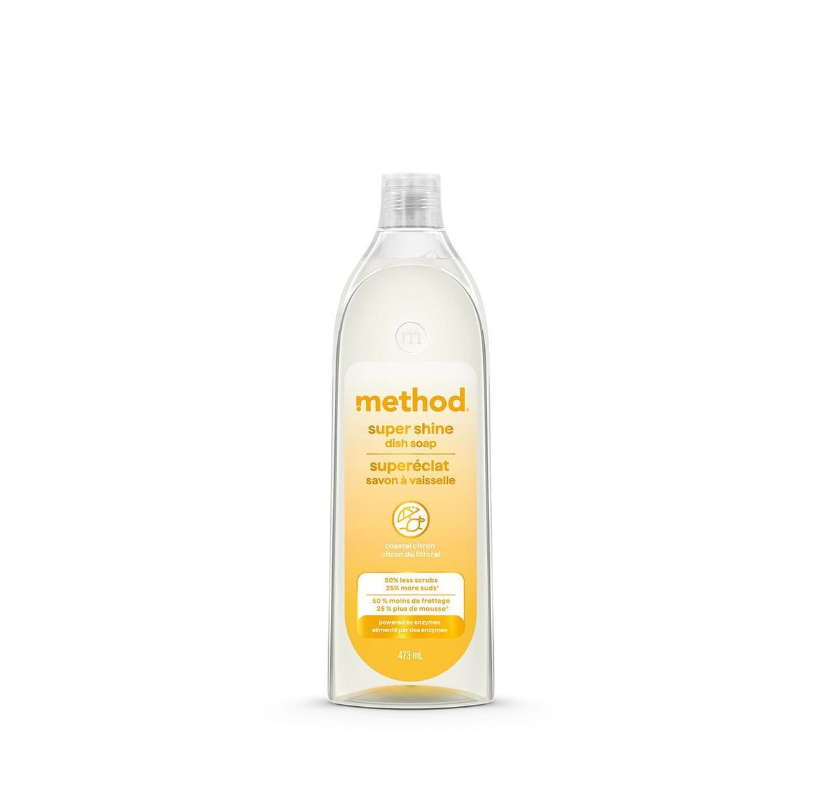 Method Shine Liquid Gel Dish Soap, Various Scents, 473-mL