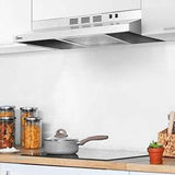 Midea Basic 200 CFM Under the Cabinet Kitchen Exhaust Fan Range Hood, Stainless Steel, 30-in image 7