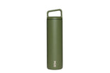 MiiR Wide Mouth Stainless Steel Insulated Travel Water Bottle, Evergreen, 20-oz