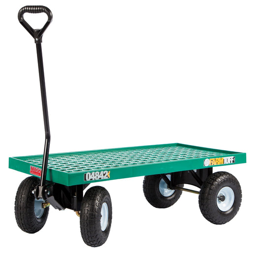 Millside Poly Deck Garden Wagon, 20-in x 40-in
