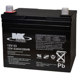 MK Battery 12-Volt 33 Ah Group Size U1 SLA Battery image 2