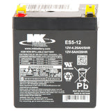 MK Battery 12-Volt 5 Ah SLA Battery, F2 Terminal image 2